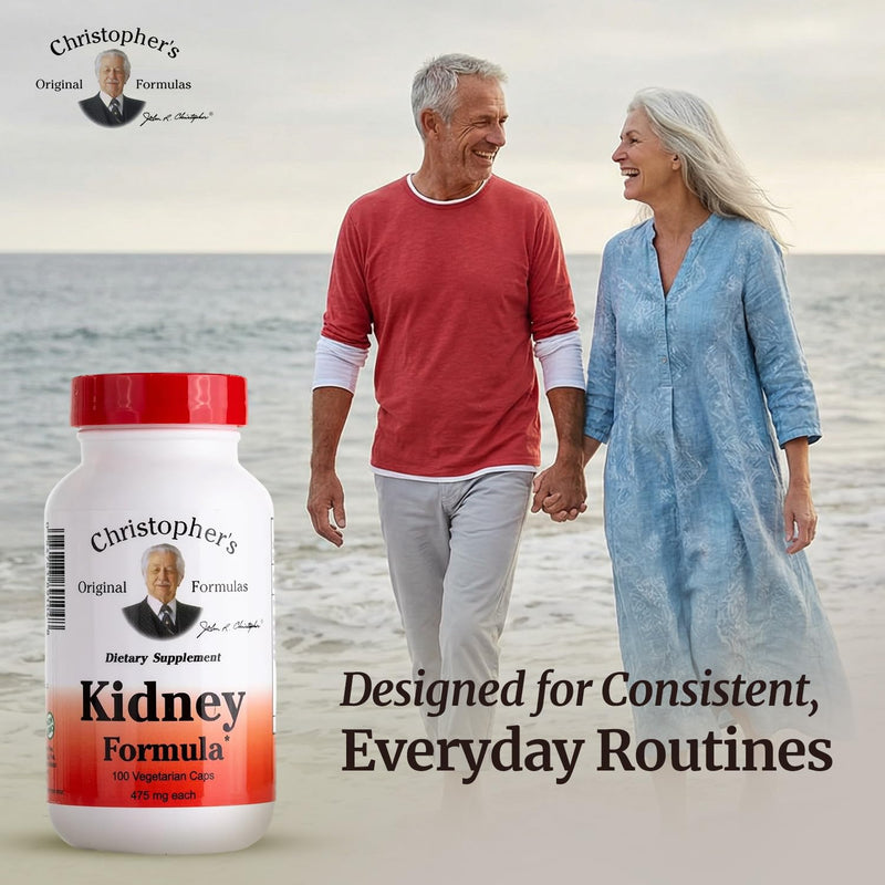 Christopher's Original Formulas Kidney Formula - Cleanse Detox & Repair Formula - Herbal Blend Support - Pack of 3 100 Count (Pack of 3)