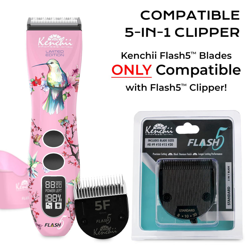 Kenchii Flash 5 Clipper Blade (Standard) Only Compatible with Limited Edition Flash 5 Clipper Standard - BeesActive Australia