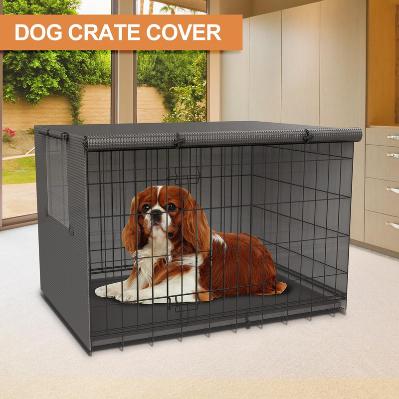 Dog Kennel Cover,Crate Covers for Dog Cages,Crate Cover 24 30 36 42 48-inch,Dog cage Cover,Waterproof Dog Crate Cover,Dog Kennel Cover,Dog Enclosure Covers,Dog Crate Covers Large and Small 30 Inch - BeesActive Australia