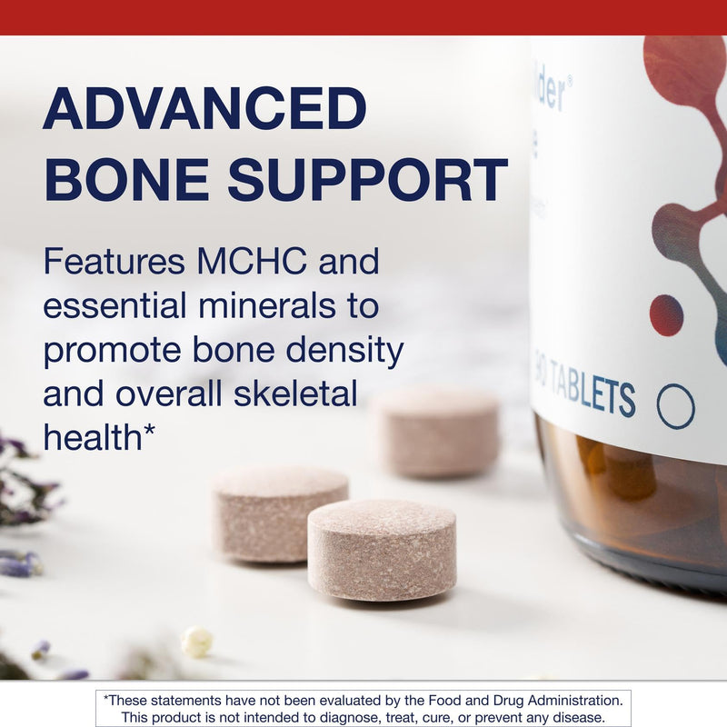 Metagenics Bone Builder Chewable Supplement, 90 Chewable Tablets | Calcium, Vitamin D and Magnesium for Bone Strength and Teeth Health, Supports Cardiovascular and Immune Function