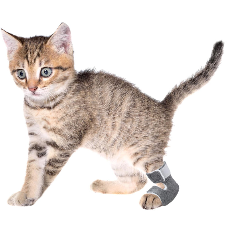 1 Pair Cat Hock Socks for Kitten Sore Hocks Ankle Protective for Cats Recovery and Relief Wound Pain