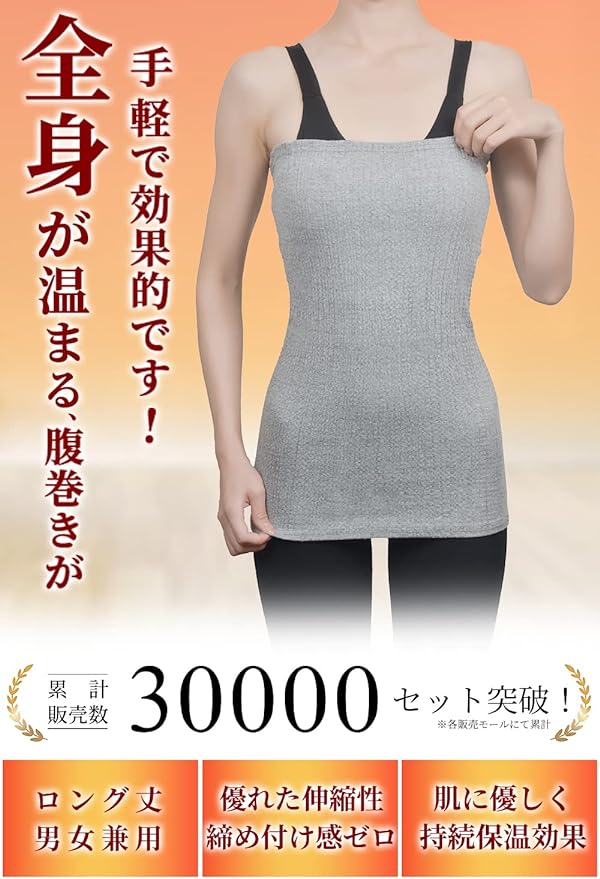 Occupational The Recommended: Long Stomach Wrap, Women's, Men's, Thin, Cotton, Pregnant Women, Men, For Winter, Summer, Cold Protection, Black - BeesActive Australia