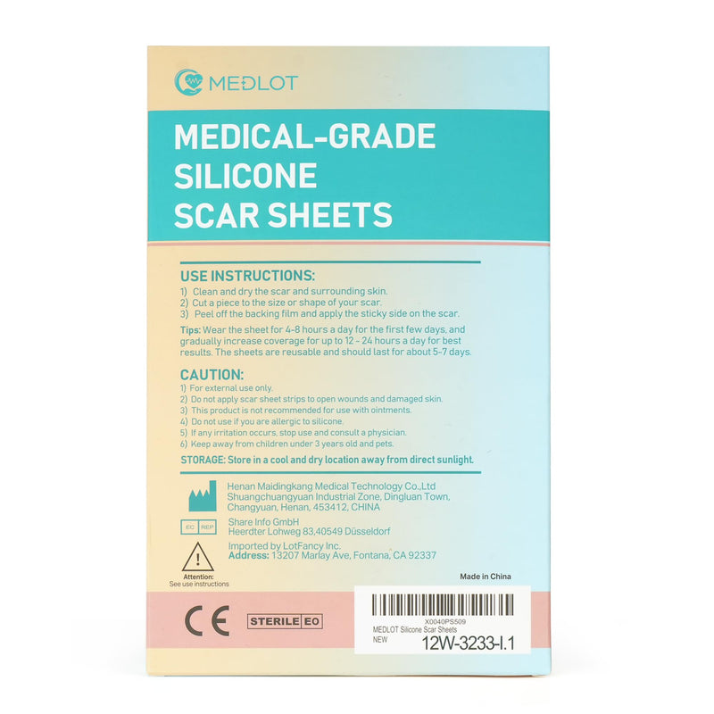 Silicone Scar Sheets, Large 10Pcs 4” x 7” Each, Medical Silicone Tape for Scar Treatment, Scar Patches for C-Section, Keloid Bump, Stretch Marks, Burn, Acne, Surgical Scar Removal 10 Sheets (each 4”x7”) - BeesActive Australia
