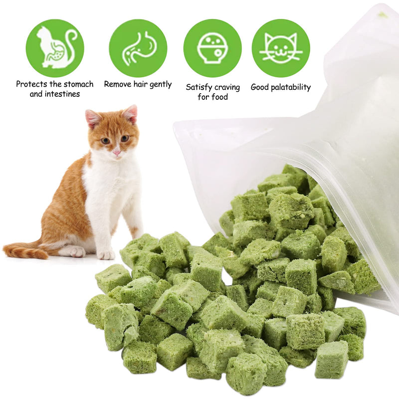 120g Cat Snacks Catnip, Freeze Dried Cat Treat for Teeth Cleaning