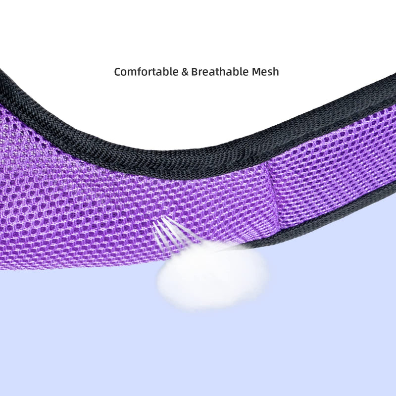 Niteangel Adjustable Soft Harness with Elastic Leash for Rabbits (L, Blue) L - BeesActive Australia