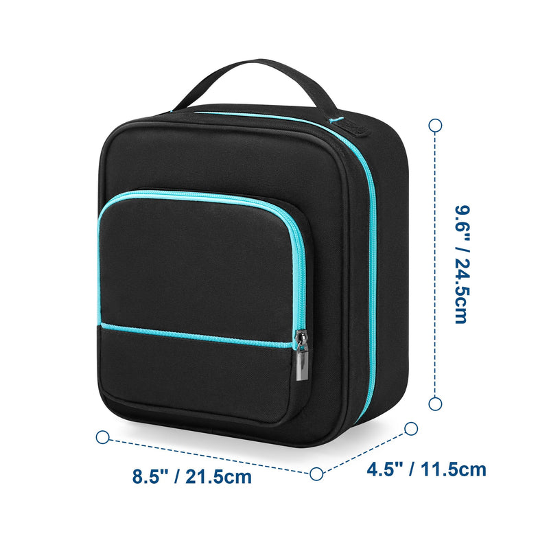 YARWO Nose Cleaner Travel Case Compatible with Navage Nasal Irrigation System, Portable Neti Pot Safety Storage Bag with Waterproof Lining for Nasal Care Kit, SaltPods and Sinus Rinse Device, Bag Only - BeesActive Australia