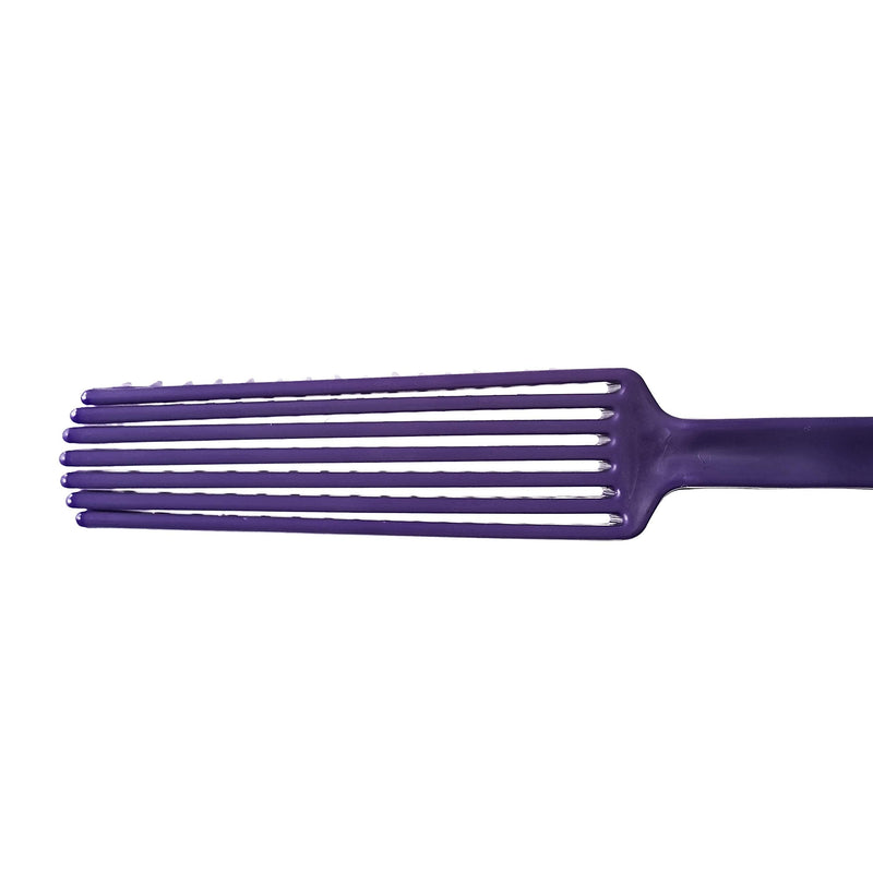 2pcs Horse Pet Detangler Plastic Comb for Long Tail Mane Forky Comb Useful 3030 by SXYH Purple - BeesActive Australia