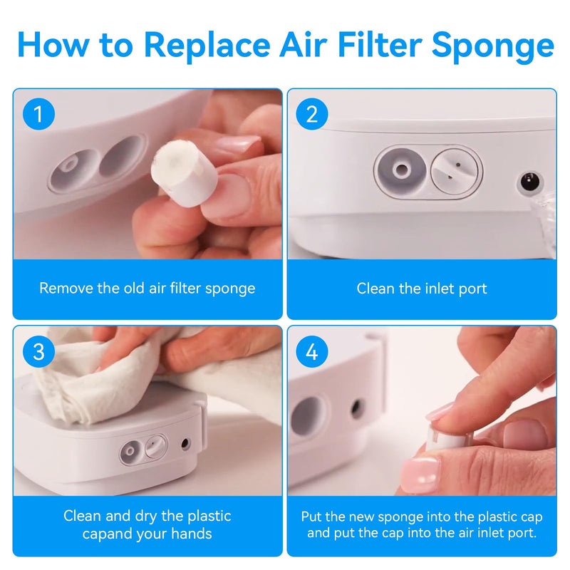 12 Pack CPAP Nebulizer Filter Replacement for PARI Vios, Ultra II, Trek, and Trek S Nebulizer Filters, Replacement Air Filters Compatible with PARI Compressor - BeesActive Australia