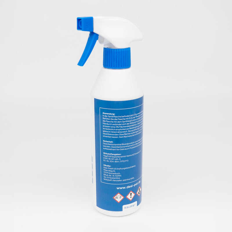 Generic New! DESI PET Giardia disinfectant 500ml - Dog & Cat Giardia disinfectant spray (500) 500 - BeesActive Australia