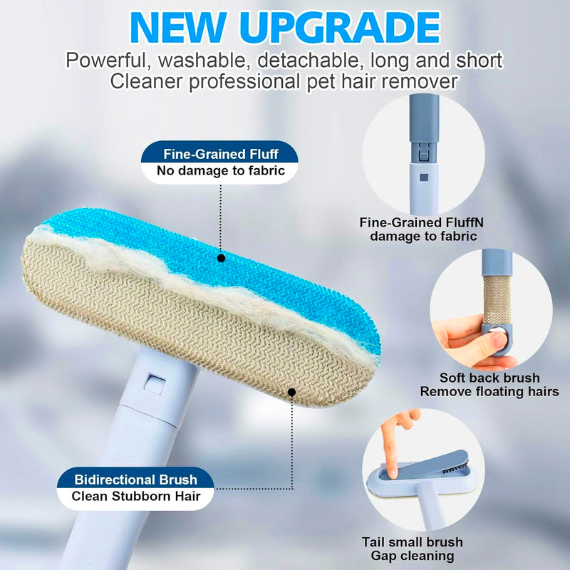Pet Hair Removal Tool, Dog Cat Hair Remover,Lint Remover,Windows Cleaner,Carpet Rake for Pet Hair Removal,Carpet Rake,Lint Brush,Lint Shaver for Carpets, Car Mat,Couch,Pet Bed,Furniture & Rug - BeesActive Australia
