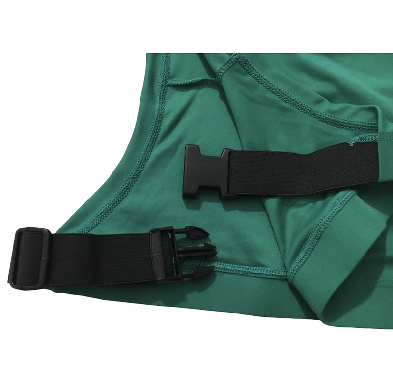 Majestic Ally Premium 4-Way Stretch Spandex/Elastane Horse Shoulder Guard and Protection (Large, Turquoise) Large - BeesActive Australia