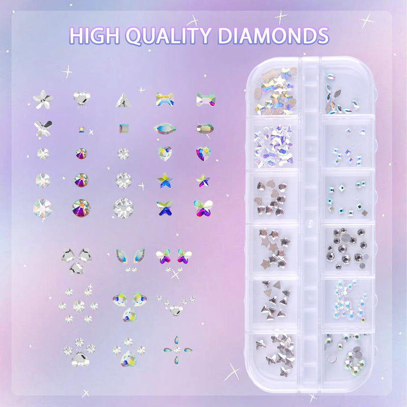 Loeland Tooth Gem Kit, DIY Crystals Jewelry Kit Teeth Gems Kit, Professional Fashionable Tooth Gems Kit for Teeth, Teeth Jewelry Starter kit - BeesActive Australia