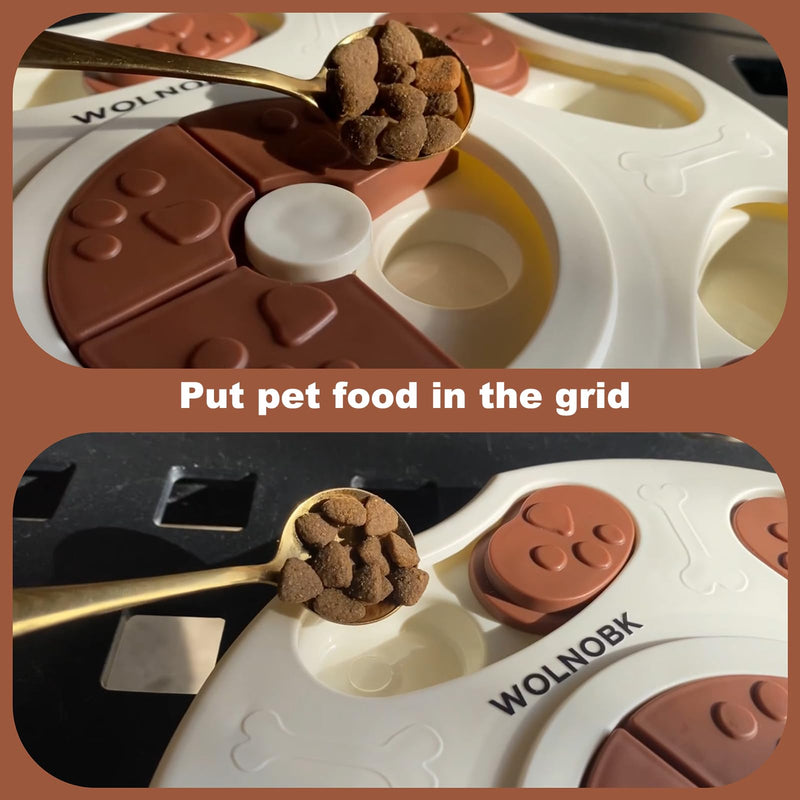 Interactive Dog Puzzle Toy for Smart Large Small Medium Dogs to Keep Them Busy Training Chew,Cat Toys for Bored Indoor Adult Cats,Slow Feeder Dog Bowls Feeder Puppy Toys Essentials Pet Gift - BeesActive Australia