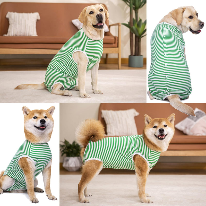 DKDDSSS Dog bodysuit after surgery - castration wound protection suits for dogs - bodysuit for dogs after surgery - breathable dog one-piece recovery suit for male dogs - practical and comfortable - 4XL - BeesActive Australia