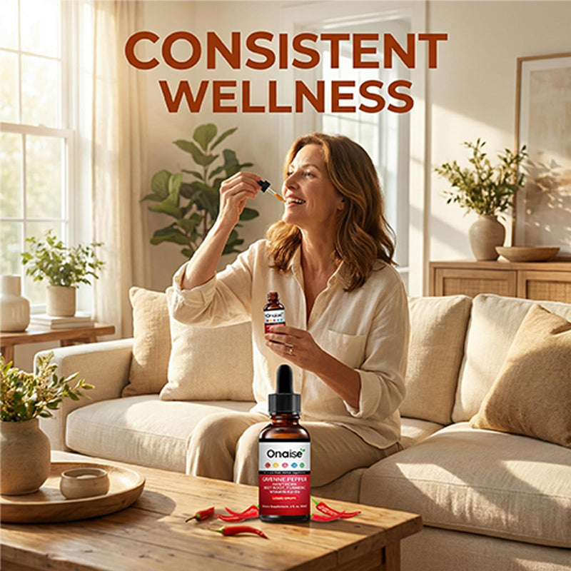 Cayenne Drops – Plant-Based Liquid Wellness Blend with Beetroot Hawthorn Turmeric and Vitamins D3 K2 – Clean Daily Routine Formula for Balanced Lifestyle (2) 2