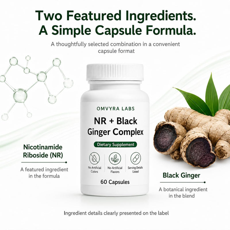Black Ginger Complex, 60 Capsules