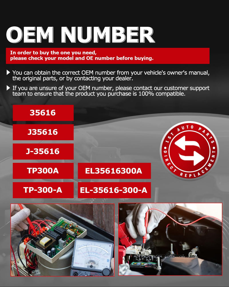 1ST TP-300-A Terminal Test Probe Kit Compatible Suitable for GM Vehicles, Repalce OE: TP300A EL-35616-300-A J-35616
