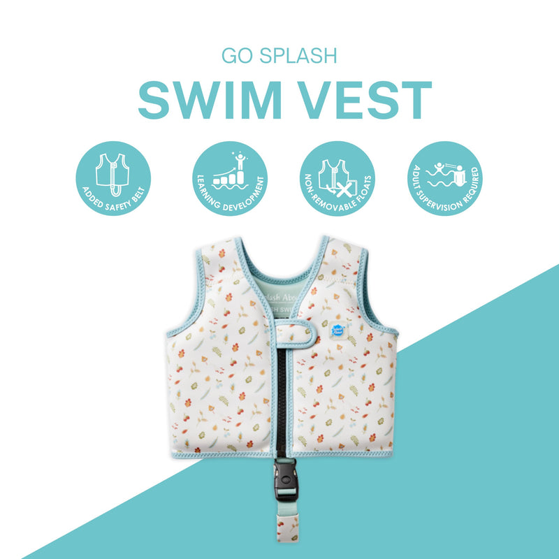 Splash About Go Splash Swim Vest, Little Acorns, 2-4 Years - BeesActive Australia