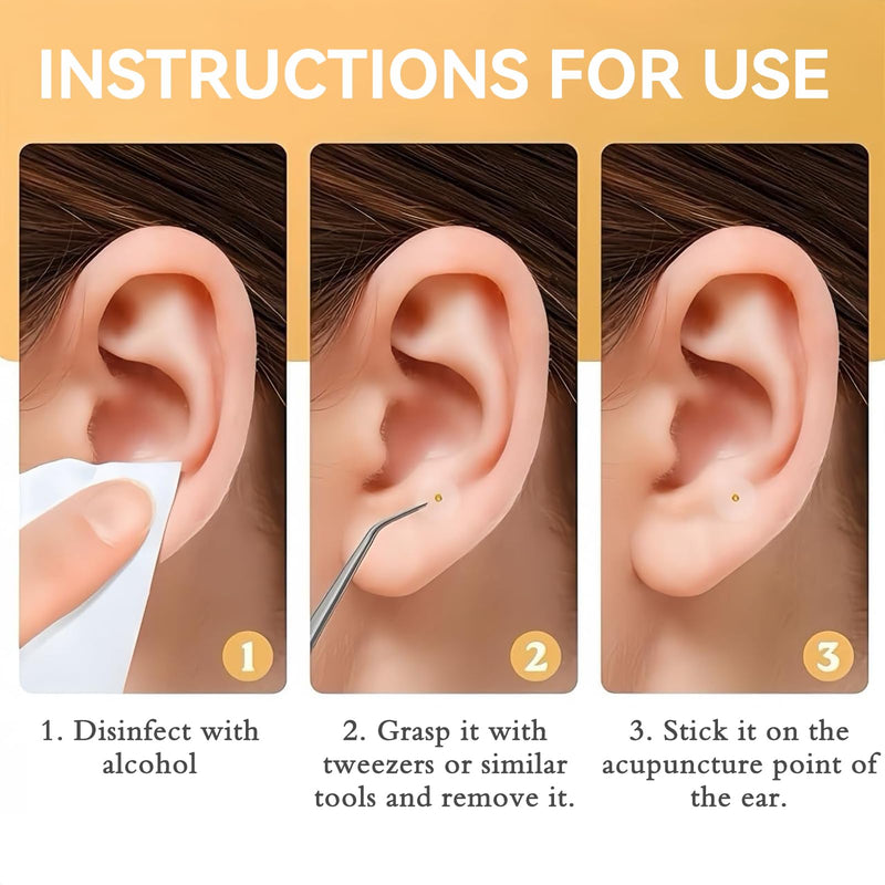 Ear Seeds Acupuncture Kit - Relaxation, Easy Application, and Excellent Durability to Support Your Beauty (Mix -120 Pcs) Mix -120 Pcs - BeesActive Australia