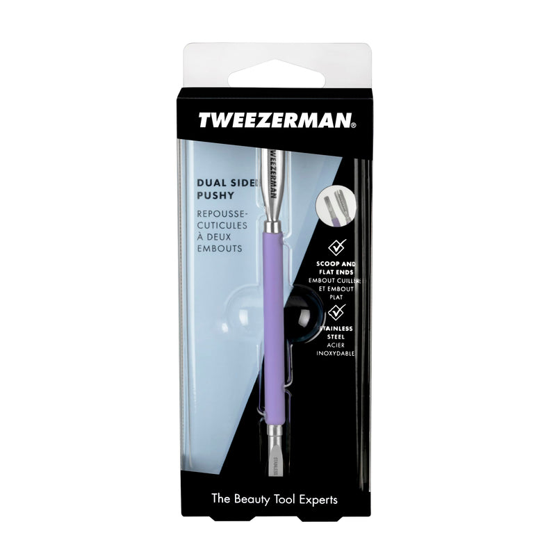 Tweezerman Dual Sided Pushy, Purple - BeesActive Australia