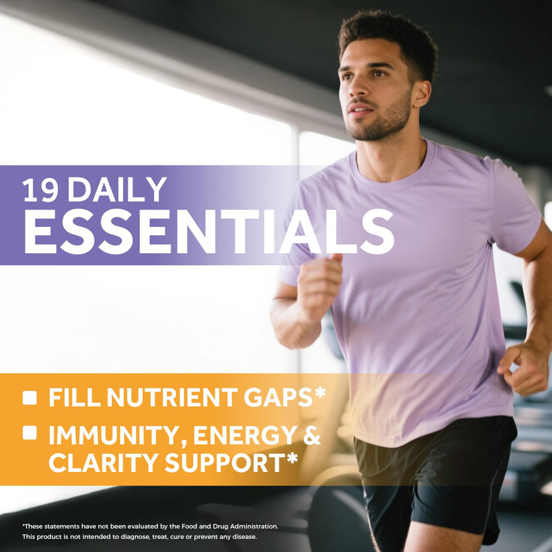Doctor's Recipes Multivitamin for Women & Men, Immune, Energy & Brain Health Support, Vitamin A, C, D3, E, B6, B12, Folic Acid, Iron, Zinc, Copper, Selenium & Iodine, No Gluten, Non-GMO, 180 Tablets 180 Count (Pack of 1)