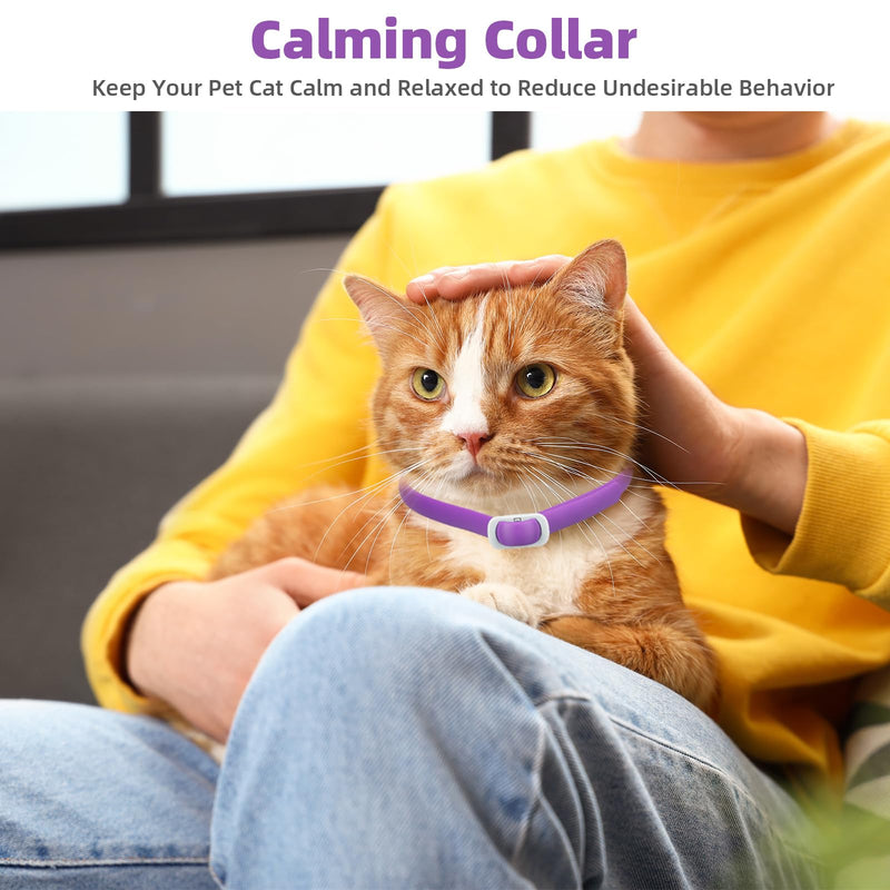 Cat Calming Collar for Cats, Pheromone Collar for Cats Long Calming Effect for Small, Medium and Large Cats - PawsPlanet Australia