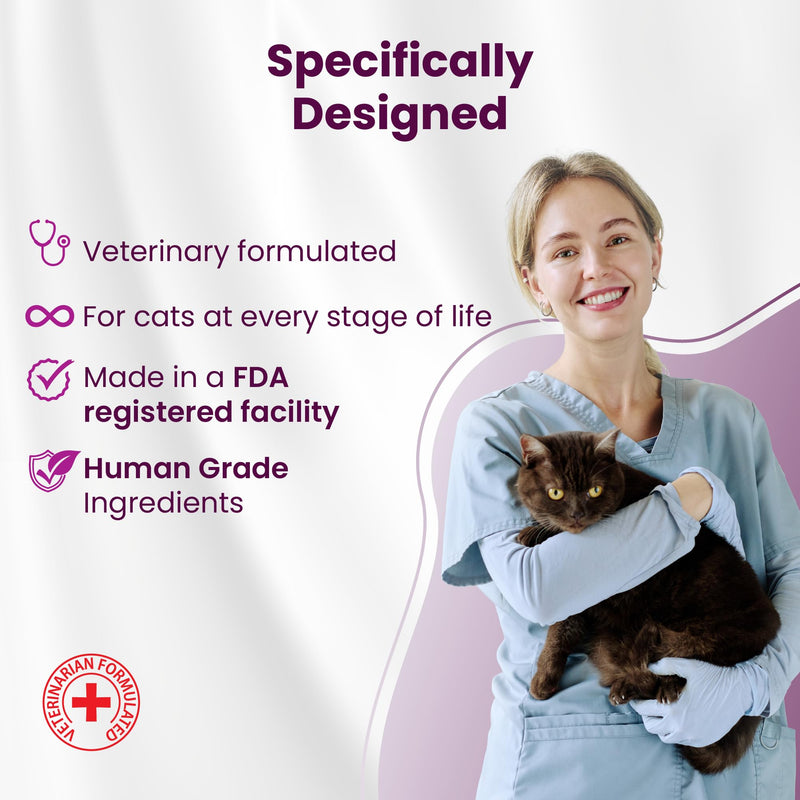 Bio PetActive DermaCAT Skin & Coat Health Supplement Paste for Cats with Biotin, Flaxseed Oil Omega-3, Collagen, Zinc, Prebiotic MOS & Vitamin E – Supports Shiny Coat, Minimize Shedding – 3.38 oz
