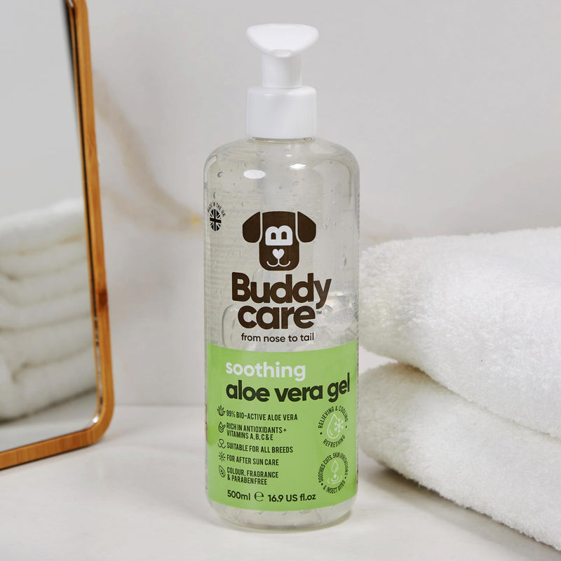 Buddycare Soothing Aloe Vera Gel for Dogs (500ml) - BeesActive Australia