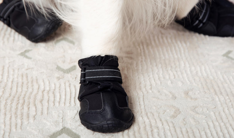 Premium Dog Shoes for Hiking, Snow, and Rain - Protective Dog Boots and Booties for Large and Medium Size Dogs - Durable Outdoor Dog Shoes (Size 4 (2-2.25" paw Width) Small/Medium) SIZE 4 (2-2.25" paw width) SMALL/MEDIUM - BeesActive Australia