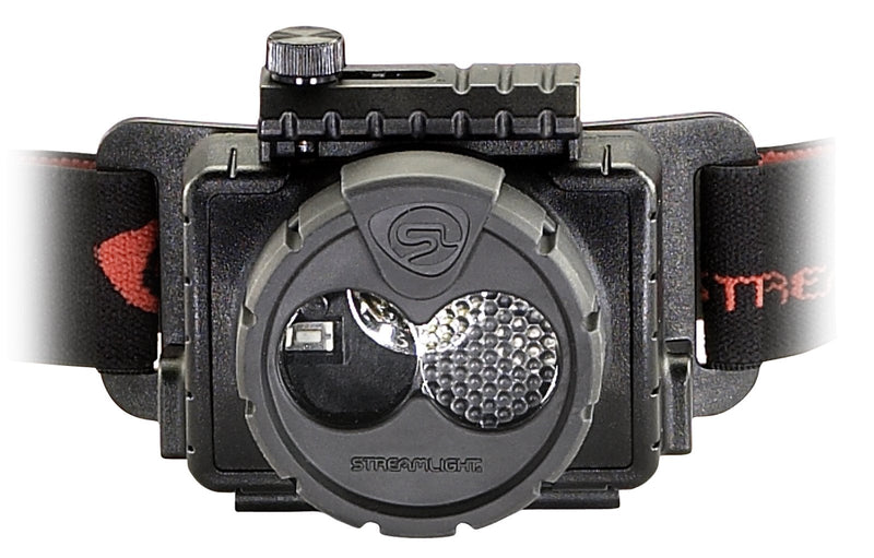 Streamlight 61601 Double Clutch USB 125-Lumen Multi-Fuel LED Headlamp with Elastic Head Strap, Rubber Hard Hat Strap, and USB Cable, Black USB Rechargeable - BeesActive Australia