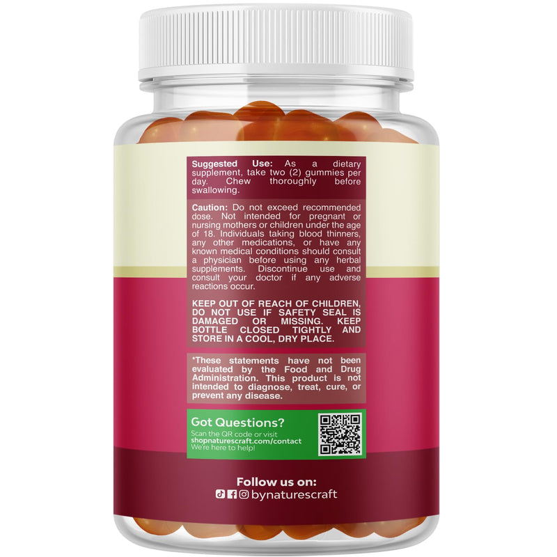 Fertility Gummies for Women Trying to Conceive - Yummy Gummy Fertility Supplement for Women with Myo-Inositol Folic Acid & Vitex Chasteberry - Vegan Non-GMO & Gluten Free - Juicy Peach - 60 Count 60 Count (Pack of 1) - BeesActive Australia