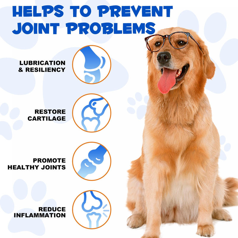 Pain Relief For Dogs, Dog Joint Aid & Relief Supplement, Dog Arthritis Pain Relief, Dogs Hip & Joint Care For Dogs, Hip and Joint Supplements, Relieves Joint Pain for Dogs (2PC)
