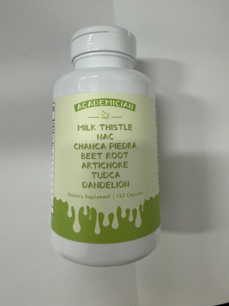 Beet Root Capsules with Dandelion Root Capsules Milk Thistle NAC Tudca Artichoke Extract Supplement - 120 Count