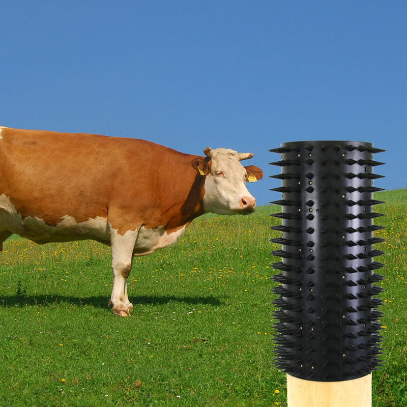 Cattle Scratcher - Livestock Scratching Brush | Horse Brushes Animal Scratch Itch Relief | Cattle Soft Touch Itch Post Pad For Livestock, Horse Grooming, Cattle, Sheep（33.8x42cm） - BeesActive Australia