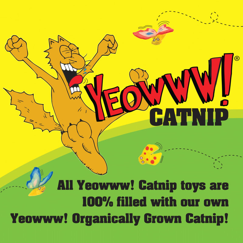 Yeowww! Catnip Toy, Yellow Banana - BeesActive Australia