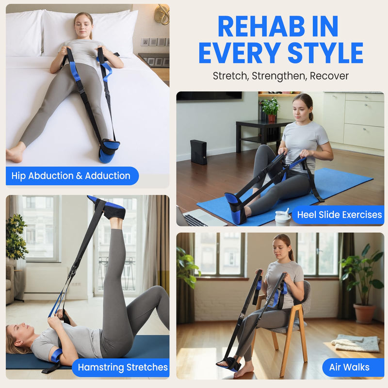 Knee Replacement Recovery Aids - Must Have Hip/Knee Surgery Recovery Equipment, Improve Mobility and Flexibility, Relieve Pain-Physical Therapy Equipment - BeesActive Australia