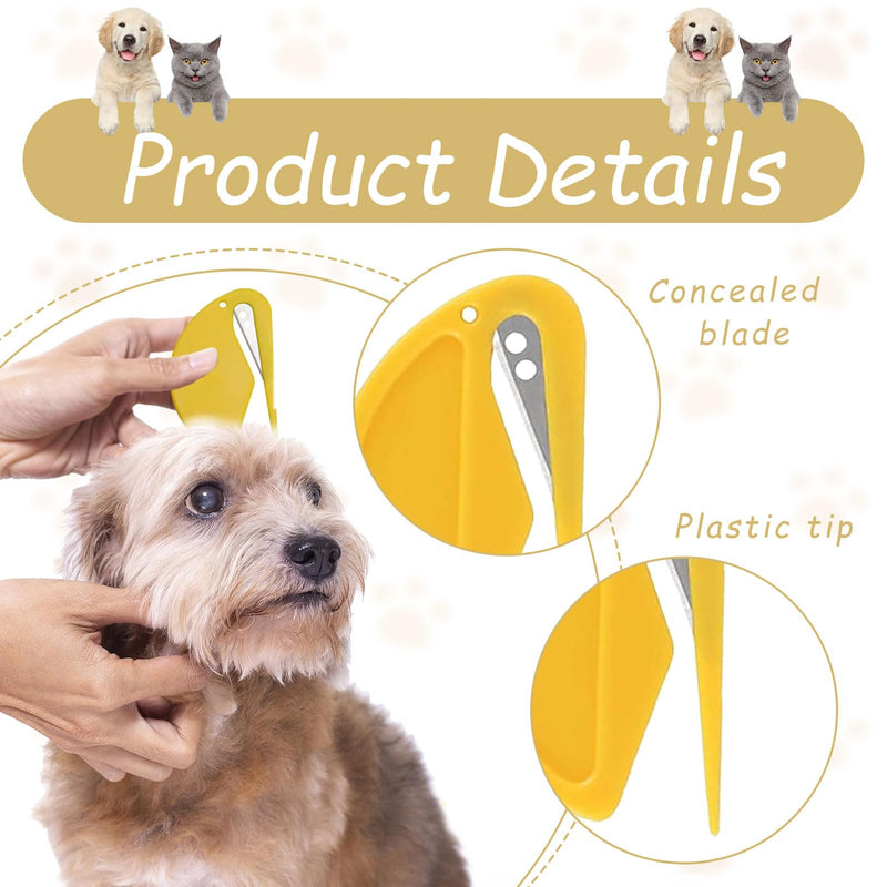 Pack of 5 detangling knives for cats, pet knot opener, pet knotting comb, knotting comb for cats and dogs, pet knotting comb, knotting comb for cats, detangling spray for cats, undercoat brush for cats, for dogs - BeesActive Australia