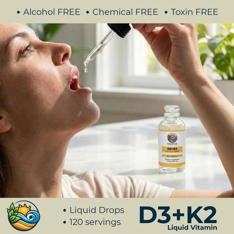 3rd Rock Essentials Vitamin D3 4000 IU + K2 MK-7 Liquid Drops – High Absorption Chelated Formula – 600 Drops (4 Month Supply) – Bone, Immune & Calcium Support – Non-GMO, Gluten Free Supplement D3 K2