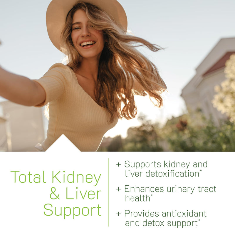 Irwin Naturals 2-in-1 Kidney & Liver Super Cleanse (10-Day) - Balanced Liver Detox & Kidney Cleanse - Milk Thistle Dandelion Root & Reishi Mushroom - Whole-Body Detox Formula - 60 Liquid Soft-Gels