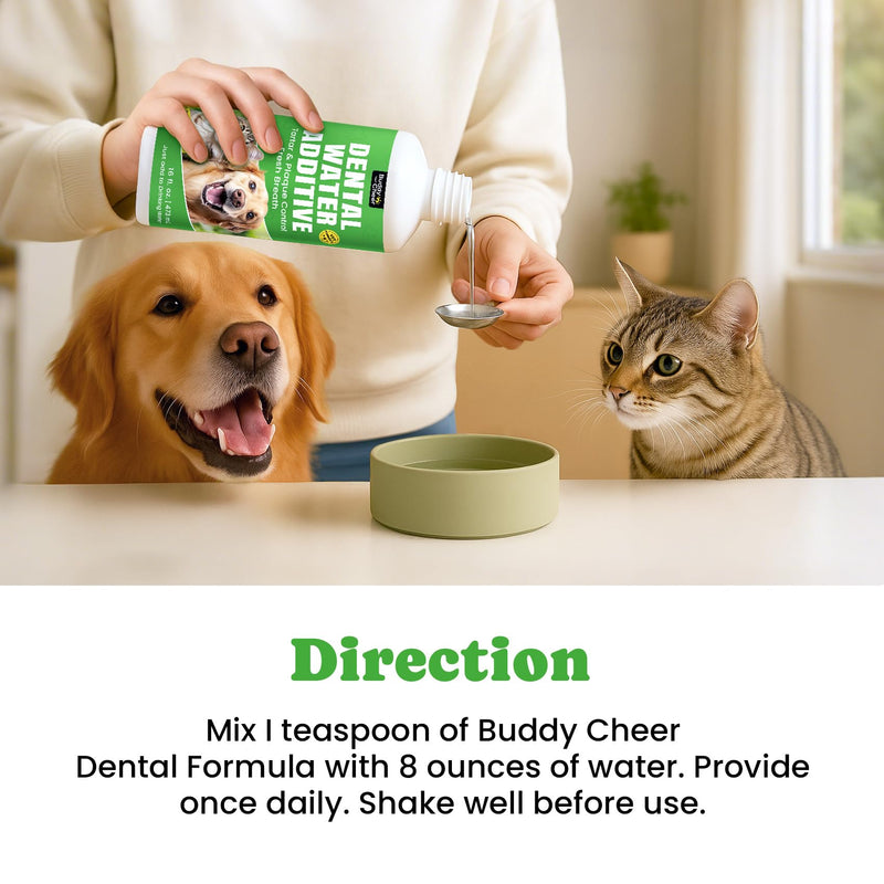 Digestive & Oral Rinse Care Bundle for Dogs – Probiotic Powder + Dental Water Additive