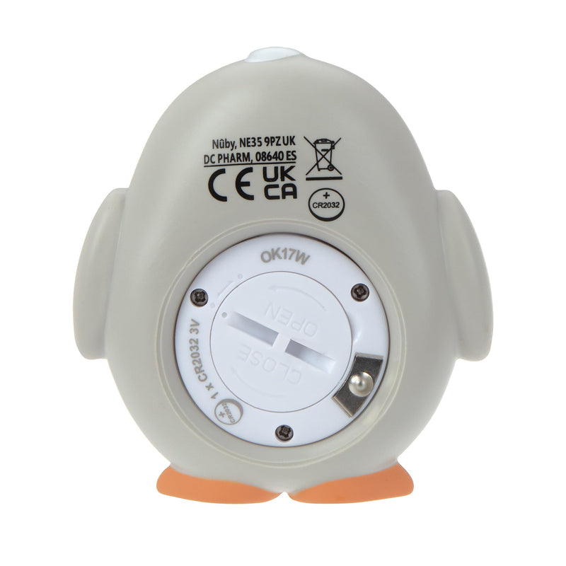 Nuby Bath and Room Digital Thermometer - Baby Thermometer for Safe and Cozy Bath and Room Temperatures - Penguin - BeesActive Australia