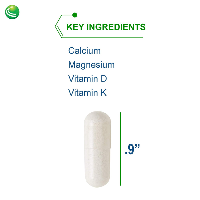Nutra Biogenesis Osteogenesis, 120 Veggie Capsules | Bone Health Support for Women & Men with Vitamin D3, K2, Calcium, Zinc, Magnesium & Boron