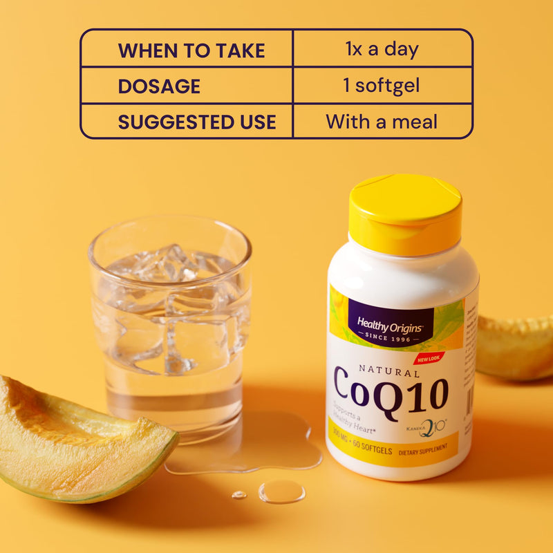 Healthy Origins CoQ10 100 mg, Kaneka Q10, 300 Softgels Unflavored 150 Count (Pack of 1)
