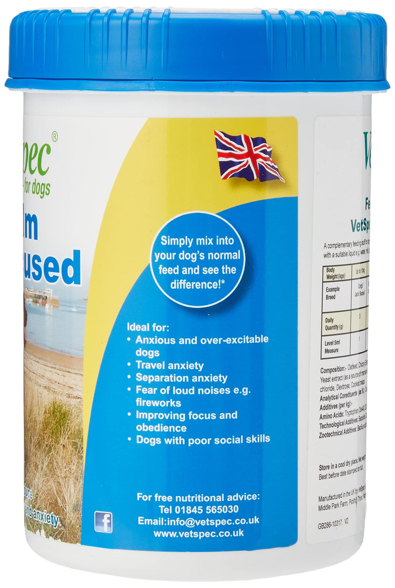 TopSpec Vetspec Calm & Focused,500 g (Pack of 1)