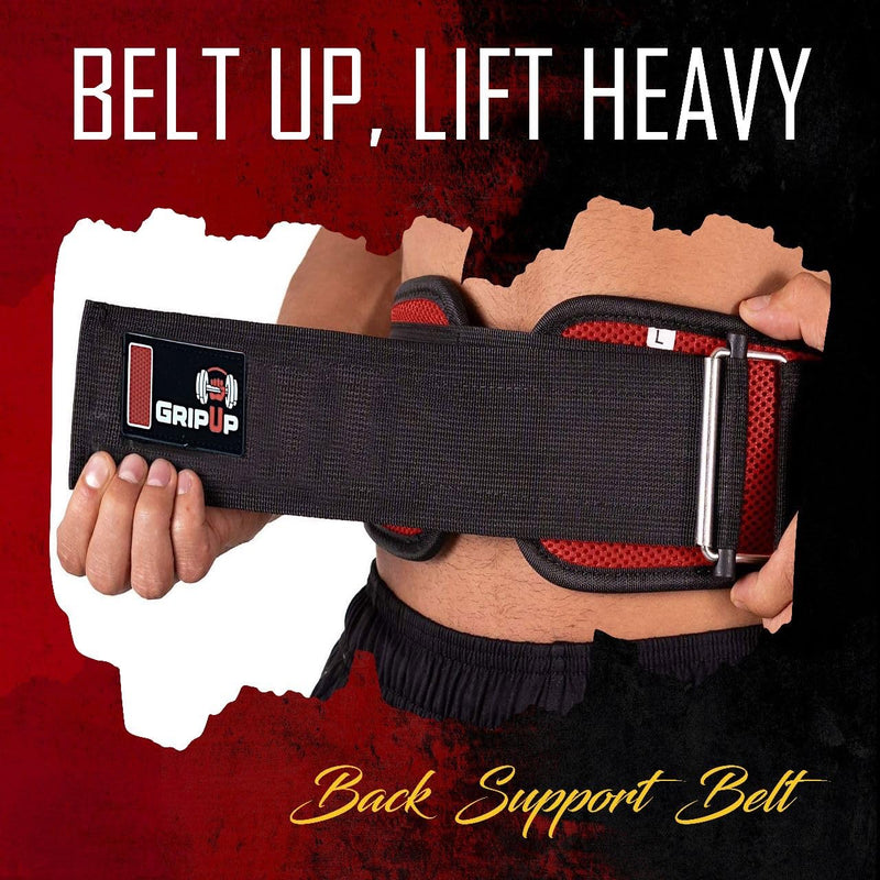 Weight lifting Belt 6 Inch Auto-Lock Curved Padded Back Lumbar Support Gym Belt for Fitness Exercise Bodybuilding Powerlifting Workouts Deadlifts Squats & Weightlifting Men Women Black M - BeesActive Australia