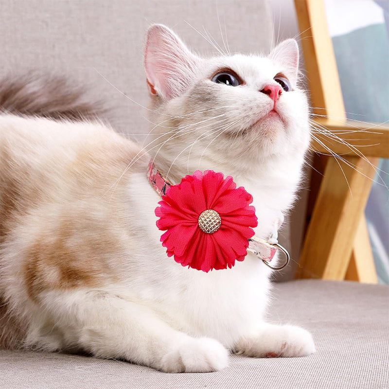 PET SHOW 4pcs Dog Flowers Collar Charms Slides Attachment Accessories For Small Medium Large Dogs Cat Puppy Bows Grooming Supplies… G 2.5"/2.8" - BeesActive Australia