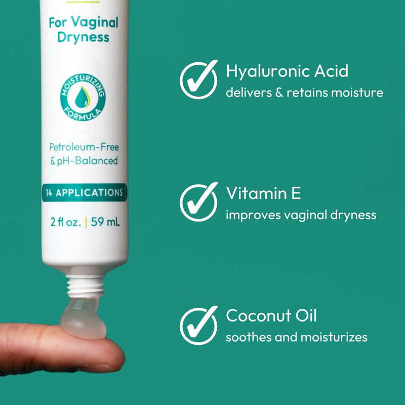 Boric Acid Moisturizing Vaginal Gel with Hyaluronic Acid, Vitamin E for Vaginal Dryness by pH-D Feminine Health, Woman Owned, Paraben-Free, pH-Balanced, Vegan, 14 Applications, Made in the USA - BeesActive Australia