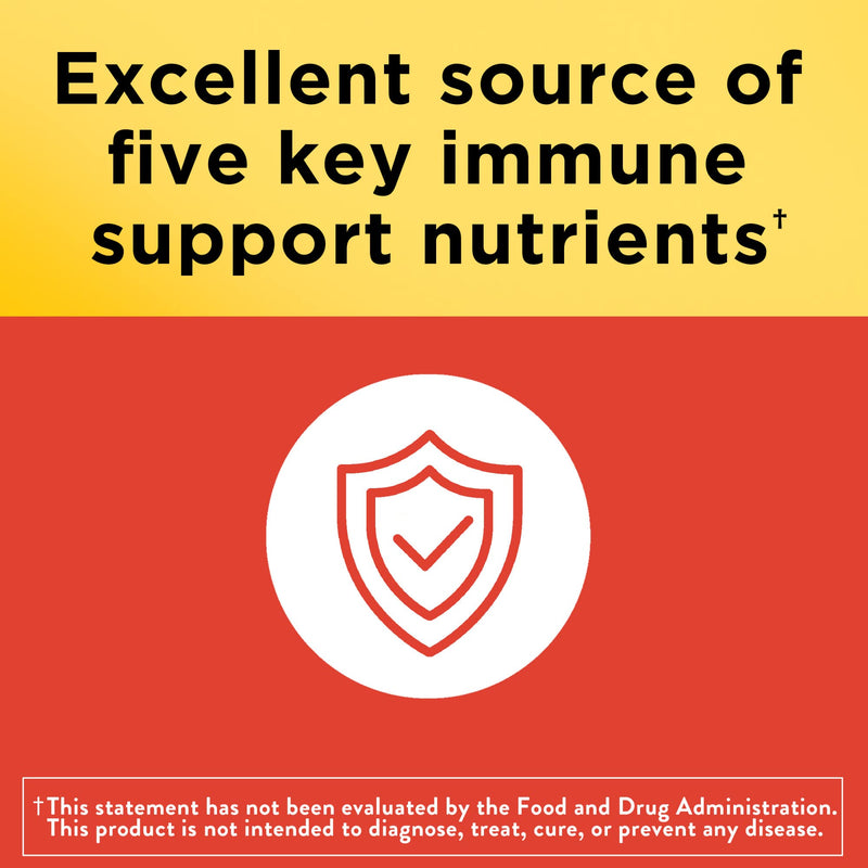 Nature Made Super C with Vitamin D3 and Zinc, Dietary Supplement for Immune Support, 60 Tablets, 60 Day Supply Unflavored 60 Count (Pack of 1) - BeesActive Australia