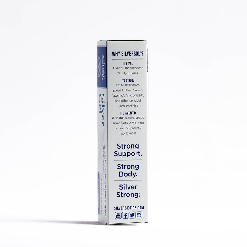 American Biotech Labs Silver Biotics Colloidal Silver Gel Nano-Silver 20 PPM Soothing Skin Gel | Versatile 1.5 oz Gel for Skin Comfort and Wellness 1.5 Ounce (Pack of 1) - BeesActive Australia