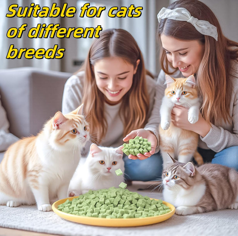 60g/2.12oz Cats Grass Treats Cat Toy for Teeth Cleaning Lickable Catnip Chew Snack for Indoor Fish Oil Flavored Kitty Freeze Dried Food Kitten Grass Teething Stick Hairball Removal Dog Treat 60g PRO